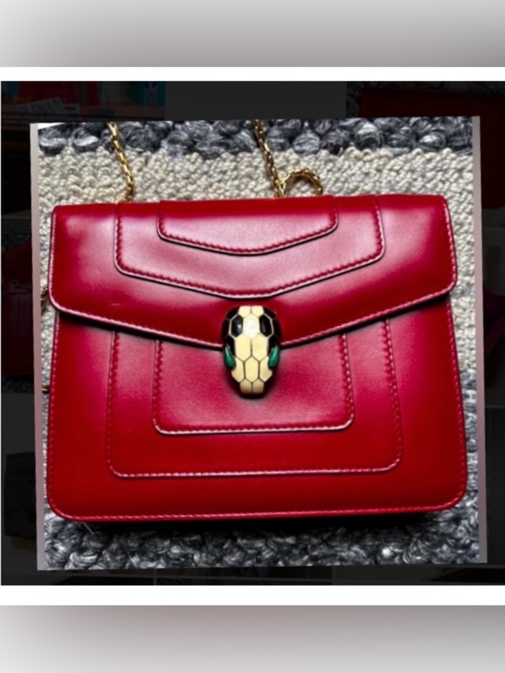 BVLGARI Red Serpenti